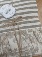 TOVAGLIA RETTANGOLARE CON GALA - BLANC MARICLO'