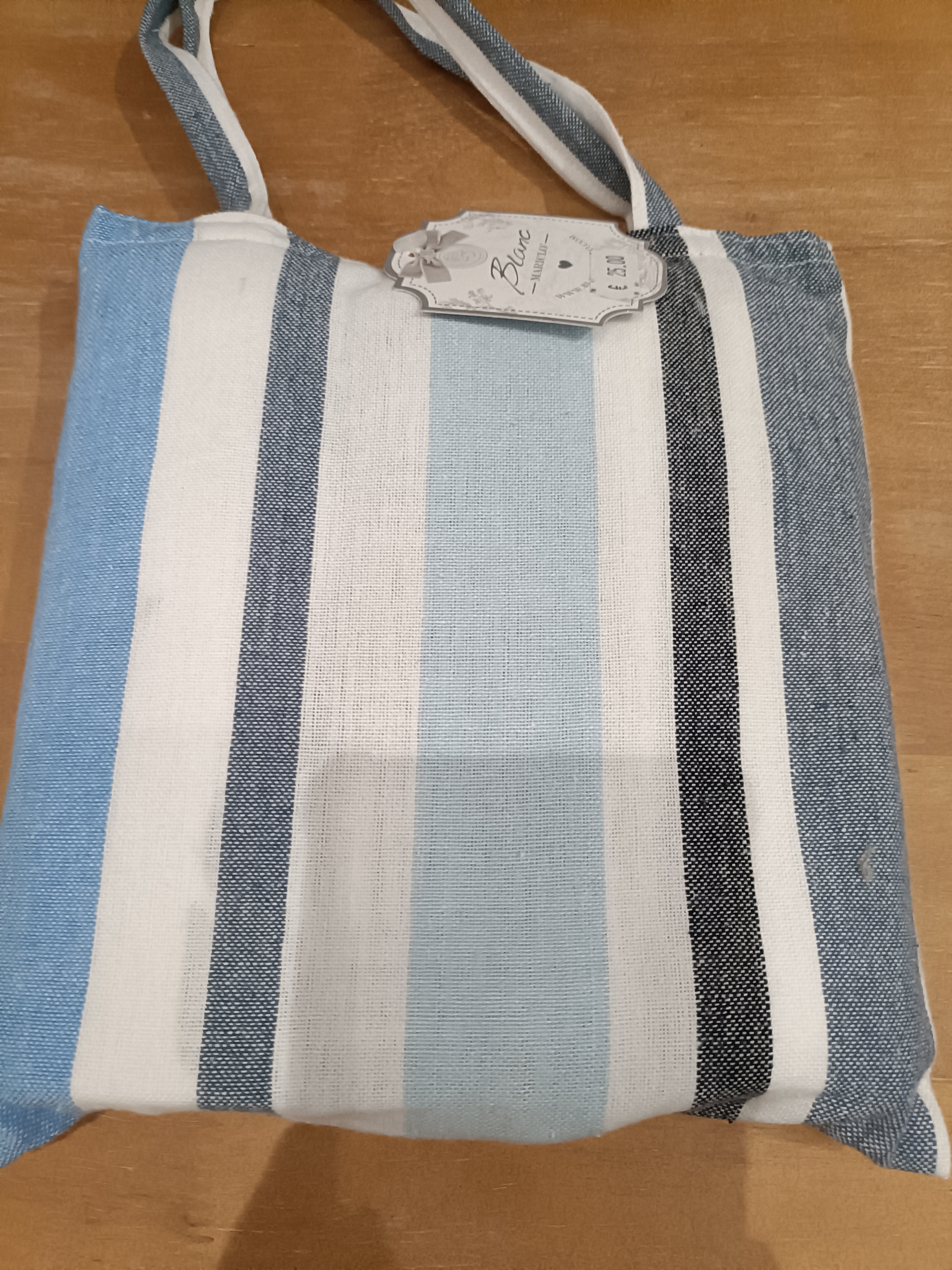 PICCOLA SHOPPER CON 3 CANOVACCI - BLANC MARICLO'
