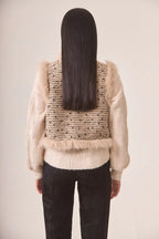 GILET FANTASY IN PELLICCIA ELEGANTE - NKN