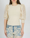 T SHIRT CON MANICHE A SBUFFO - AMOSA