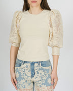 T SHIRT CON MANICHE A SBUFFO - AMOSA