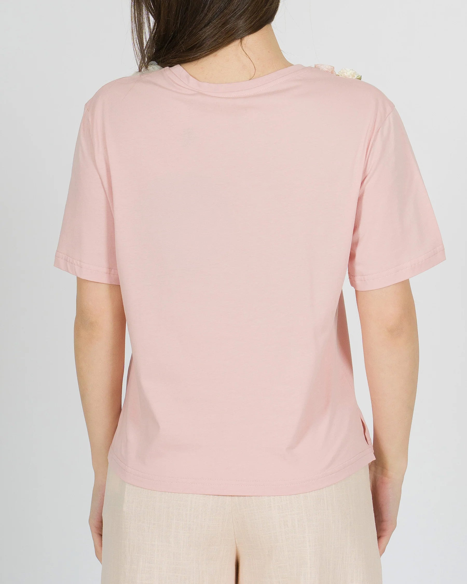 T -SHIRT CON APPLICAZIONI - AMOSA