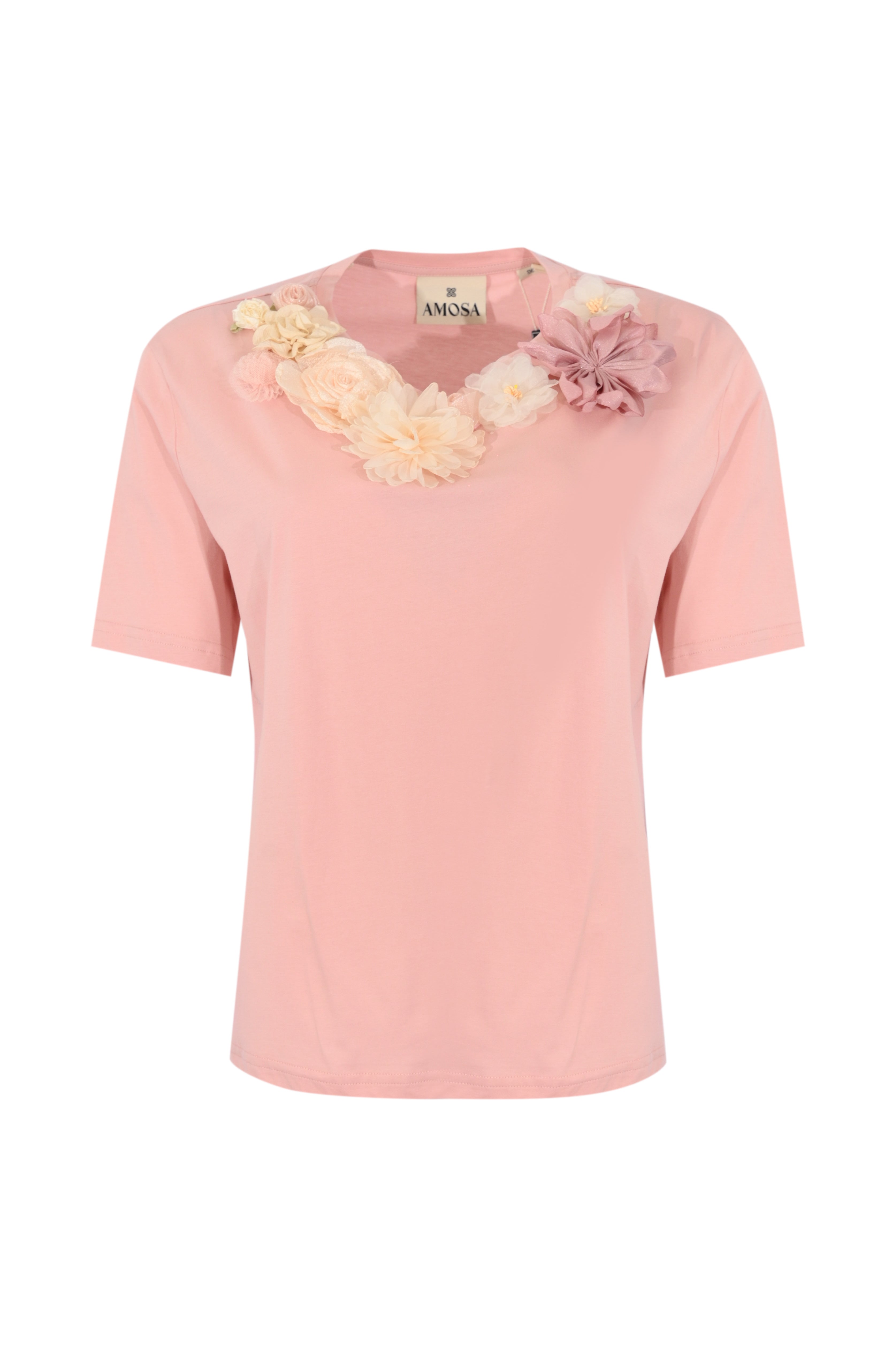T -SHIRT CON APPLICAZIONI - AMOSA