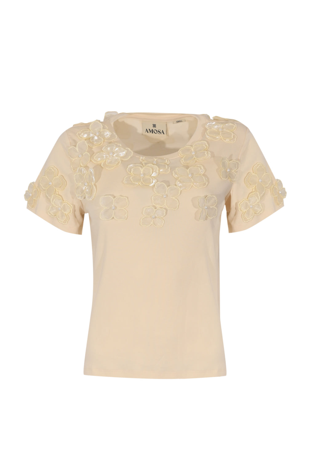T-SHIRT CON APPLICAZIONI - AMOSA