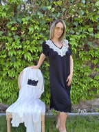 CAMICIA DA NOTTE MANICA CORTA