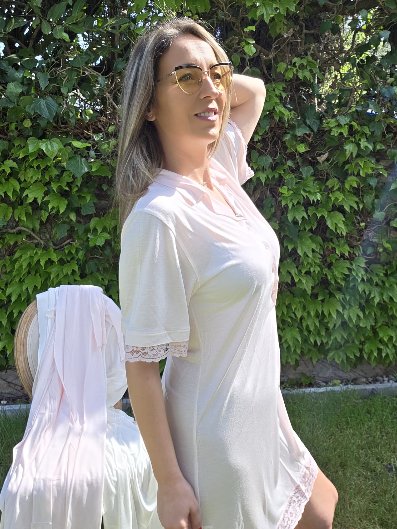 CAMICIA DA NOTTE MANICA CORTA