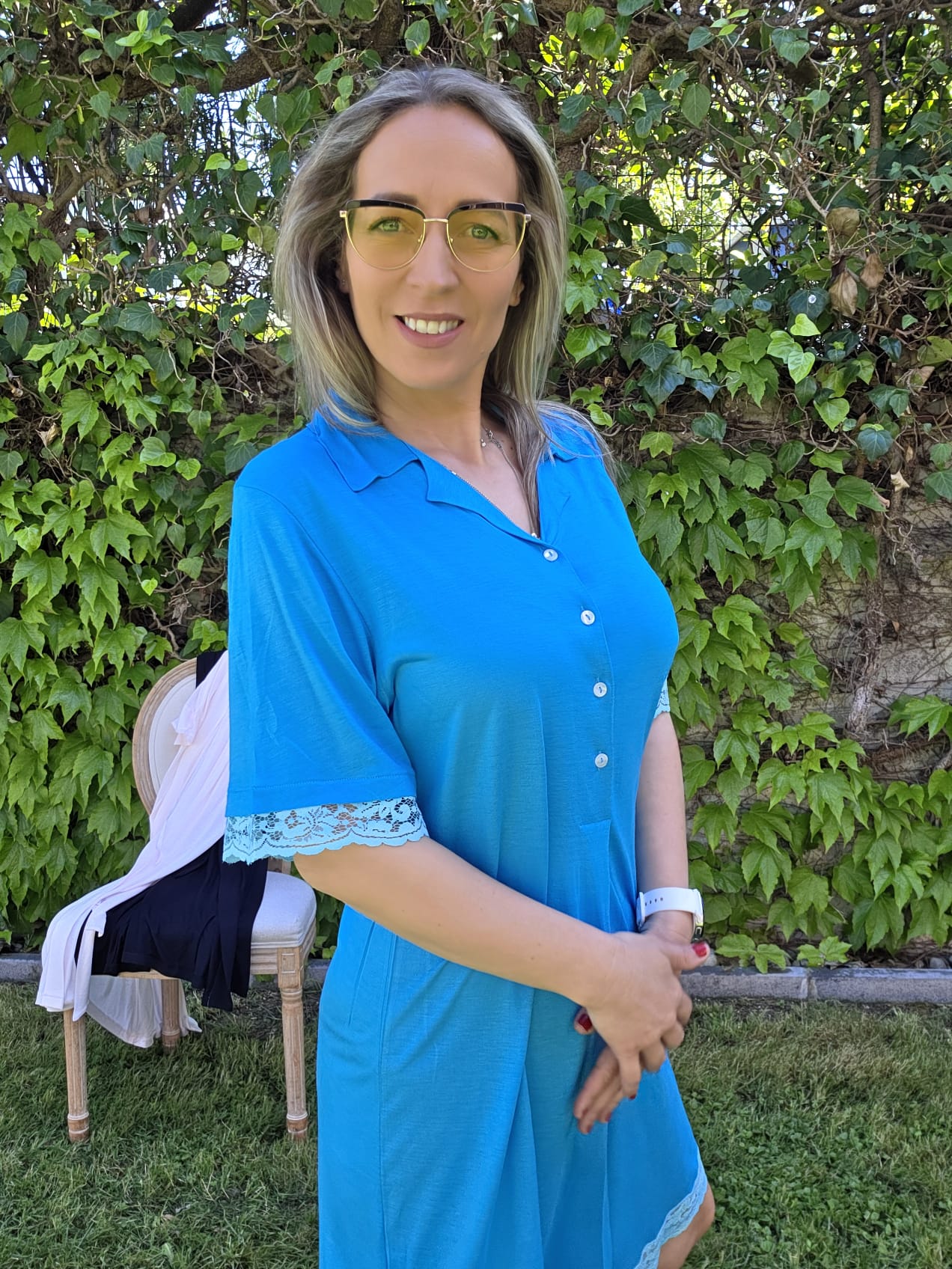 CAMICIA DA NOTTE MANICA CORTA