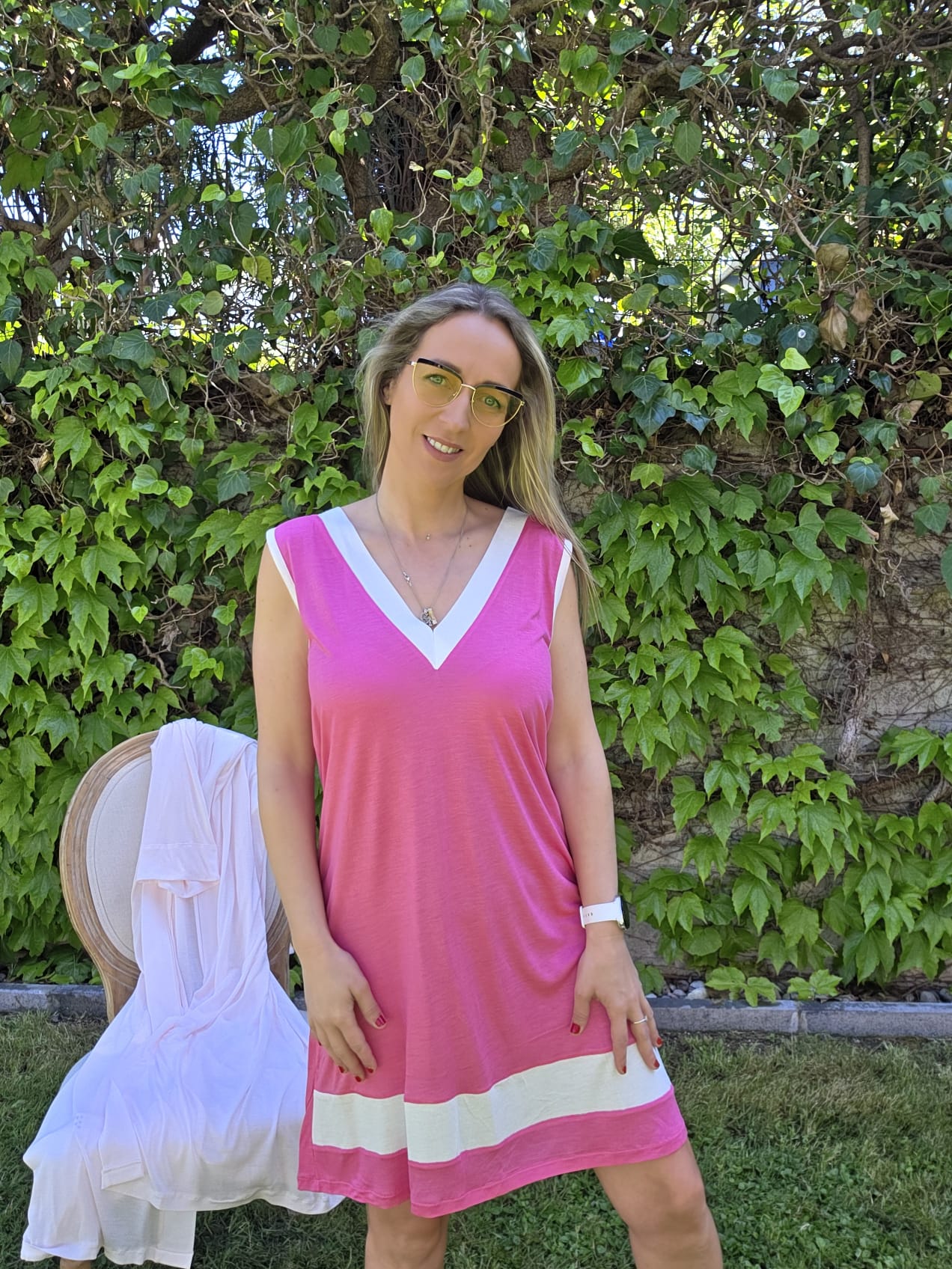 CAMICIA DA NOTTE SPALLA LARGA