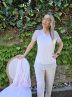 PIGIAMA MANICA CORTA E PANTALONE LUNGO