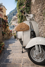 BORSA CLUTCH IN RAFFIA - POSITANO