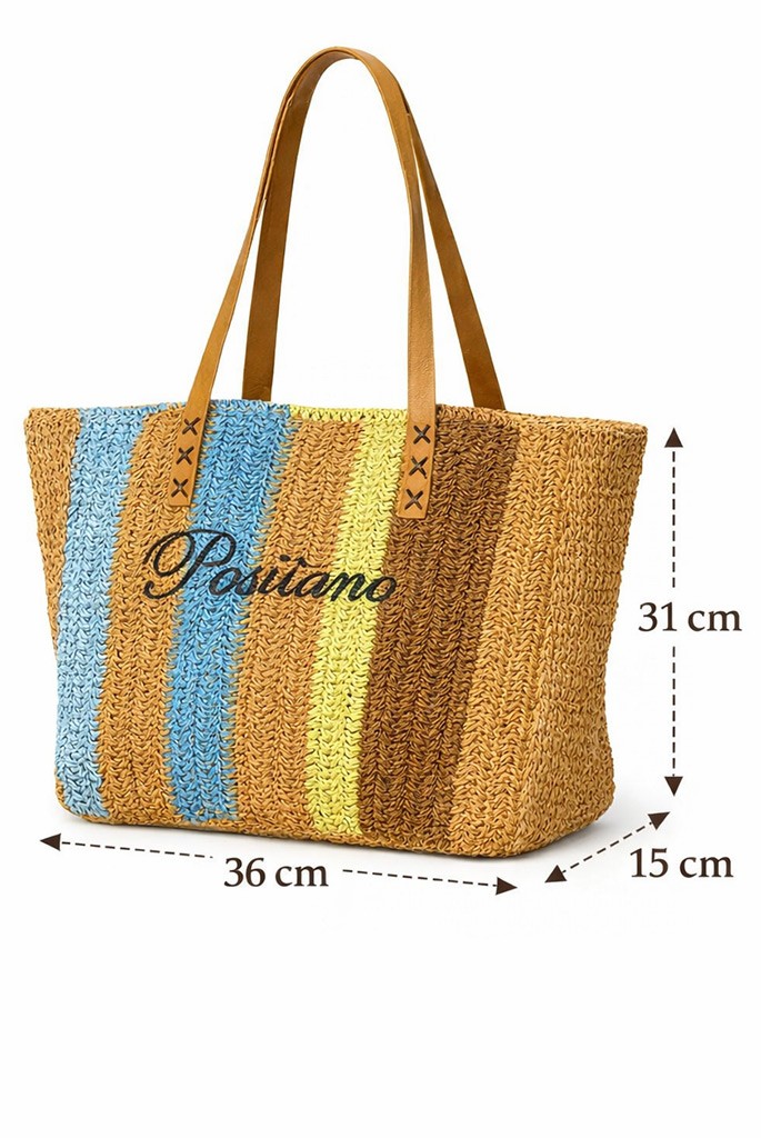 BORSA IN RAFFIA - POSITANO