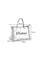BORSA MARE IN CANVAS - POSITANO