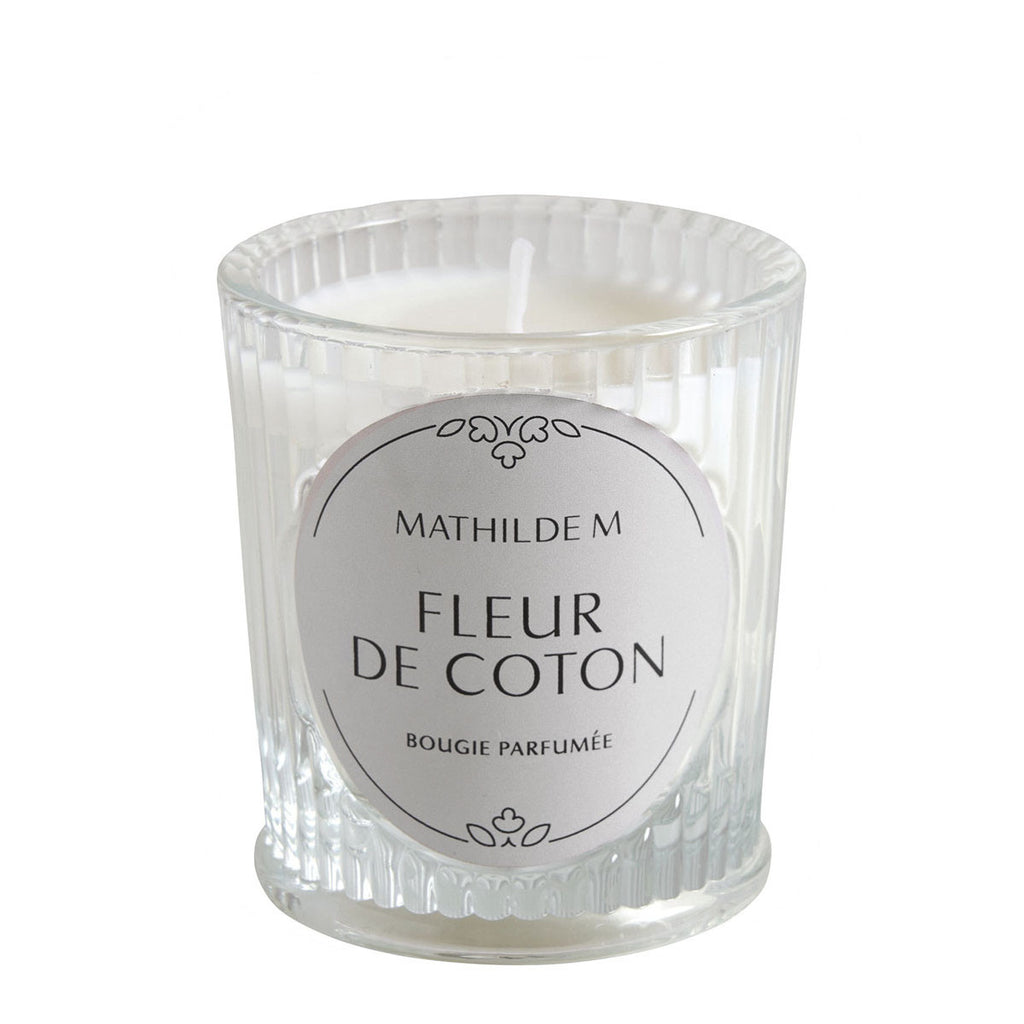 CANDELA PROFUMATA FLEUR DE COTON - MATHILDE