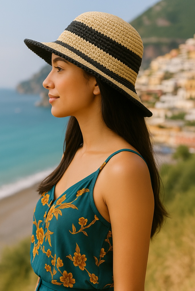 CAPPELLO RAFFIA - POSITANO