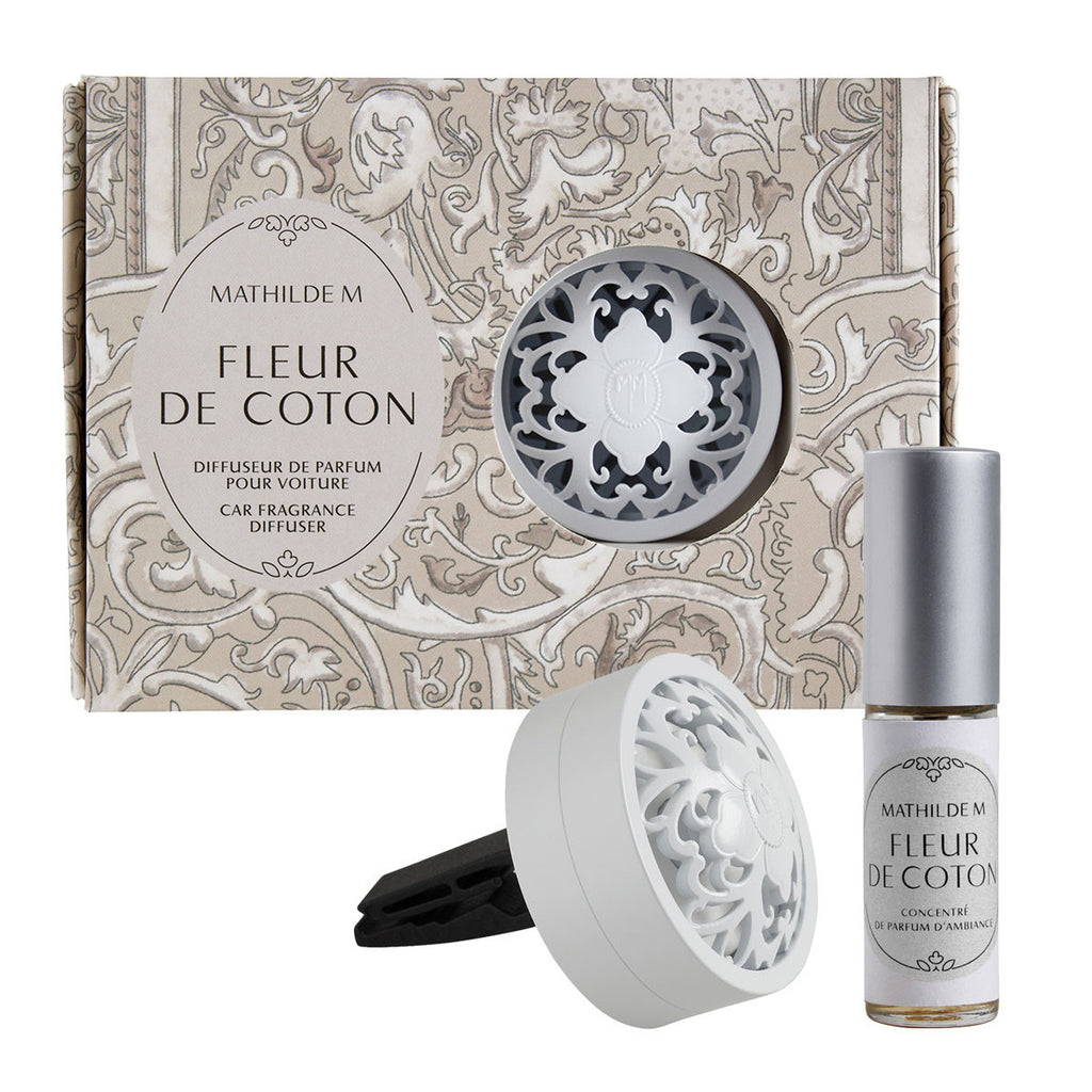 DIFFUSORE AUTO FLEUR DE COTON - MATHILDE