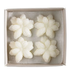 SET DI 4 DECORAZIONI FONDENTI IN CERA PROFUMATA MARQUISE - MATHILDE