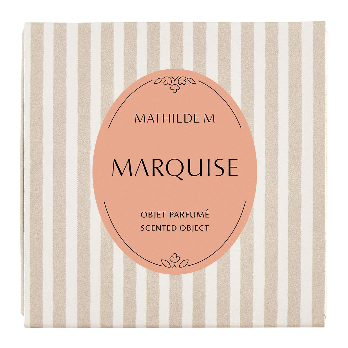 SET DI 4 DECORAZIONI FONDENTI IN CERA PROFUMATA MARQUISE - MATHILDE