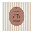 SET DI 4 DECORAZIONI FONDENTI IN CERA PROFUMATA ROSE ELIXIR - MATHILDE