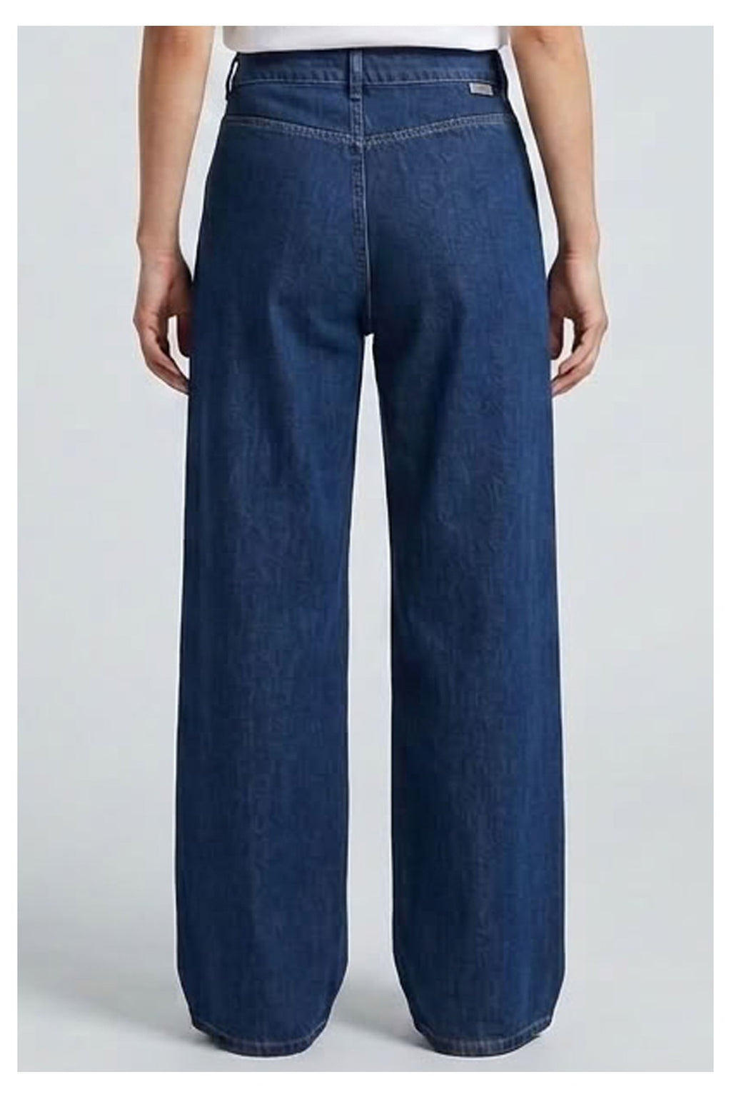 JEANS A PALAZZO CON DECORO - AMOSA