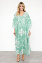 PONCHO LUNGO IN COTONE - POSITANO