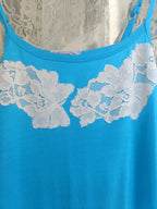 CAMICIA DA NOTTE CON SPALLINE