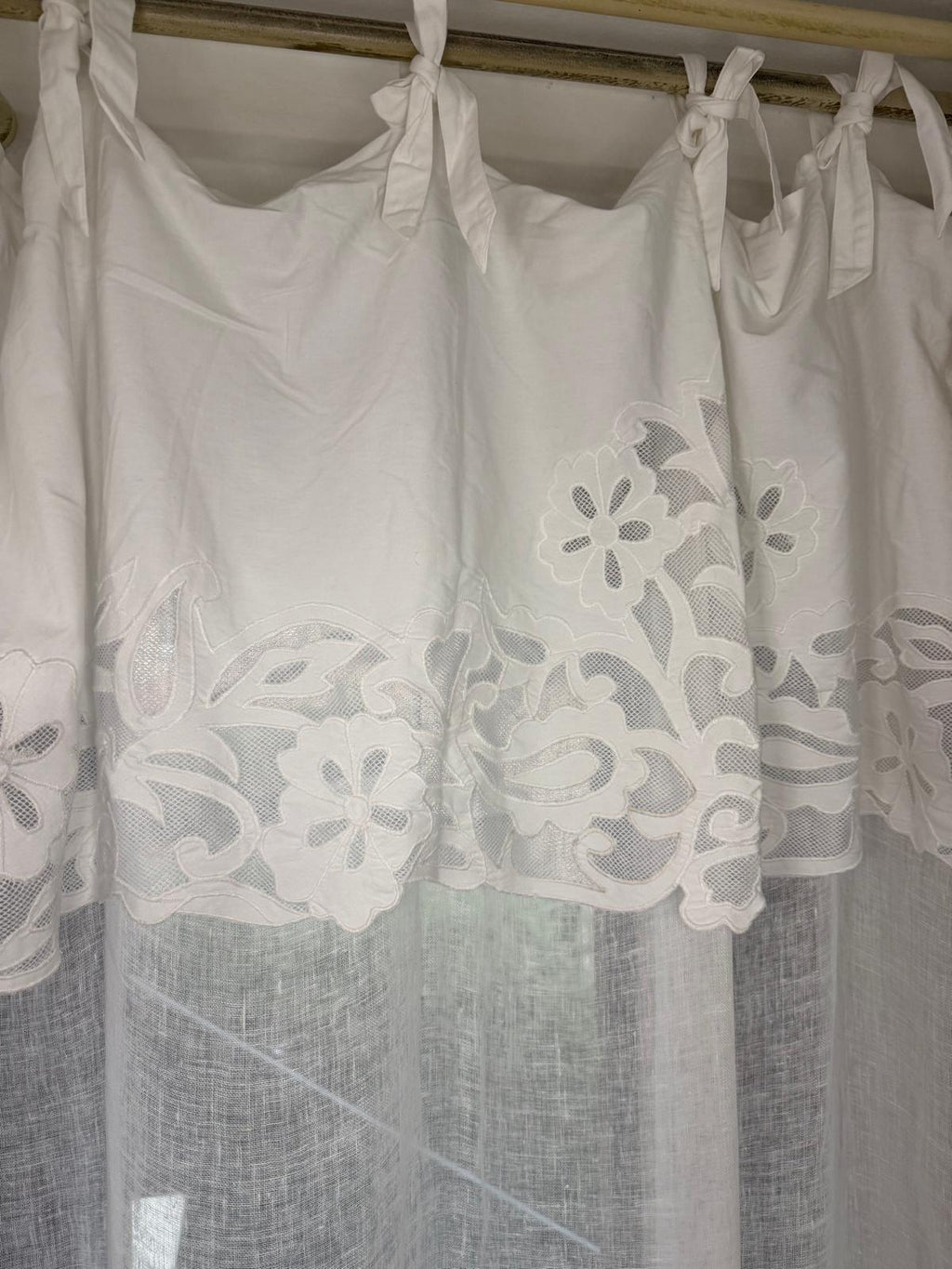 TENDA CON MANTOVANA - BLANC MARICLO