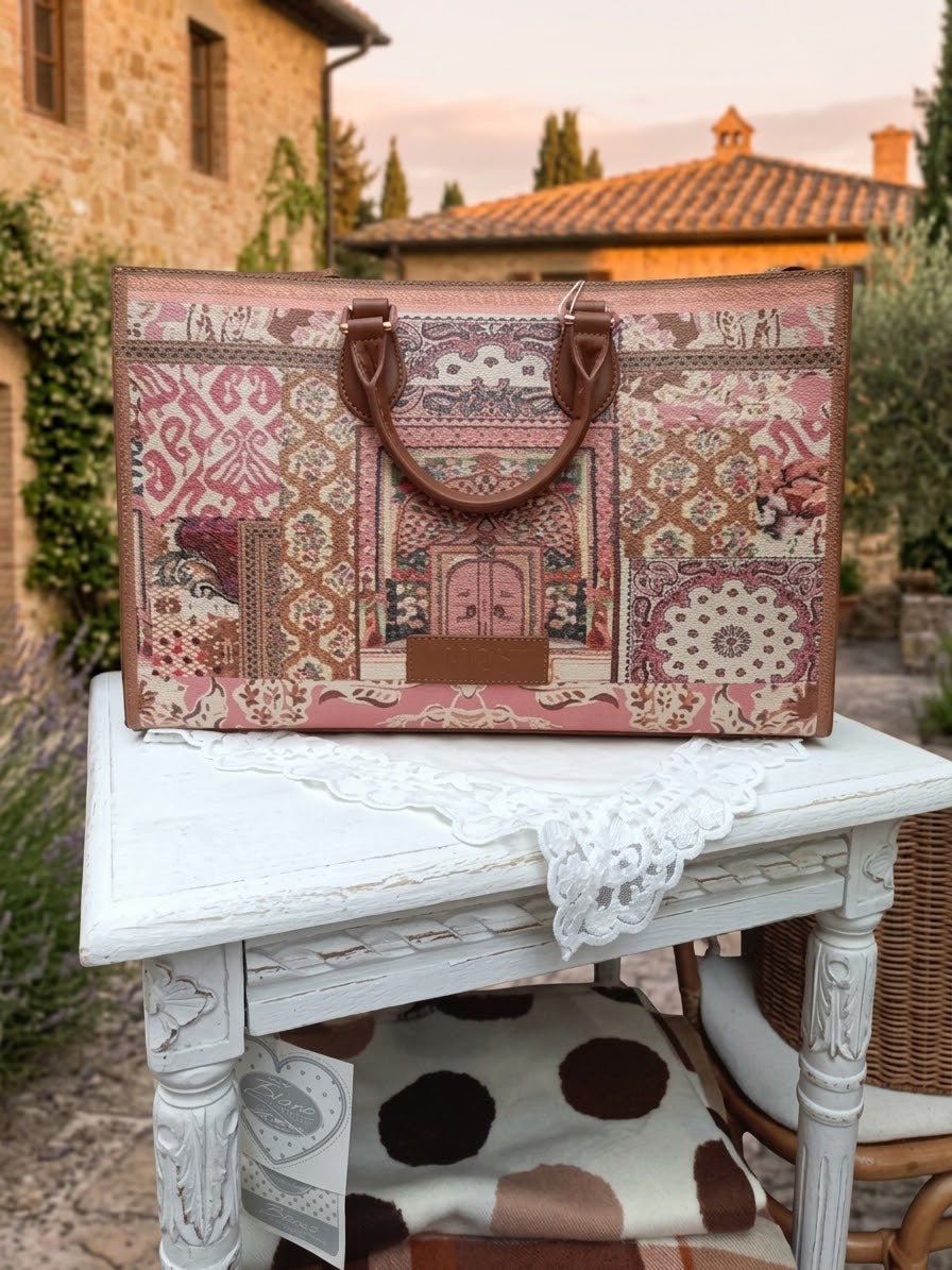 BORSA IN PELLE CON TRACOLLA - AMOSA